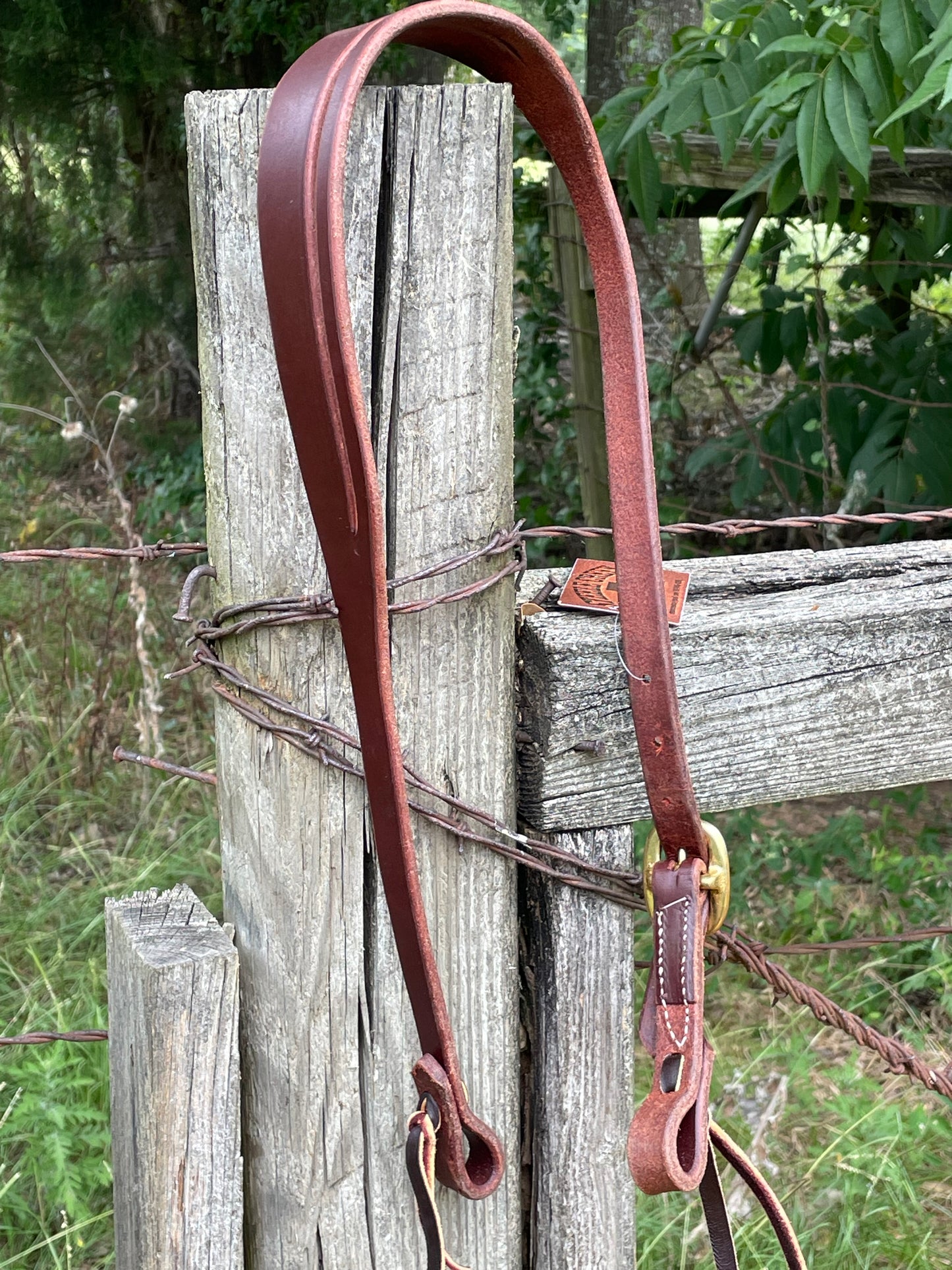 Harness Split Ear Headstall, Heavy Oil