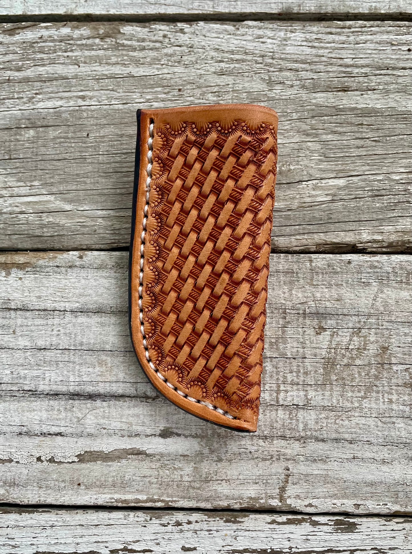 Knife Scabbard Basket Stamp